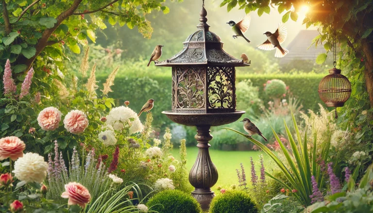 01 - Add Beauty Outdoors With These Elegant Bird Feeder Ideas