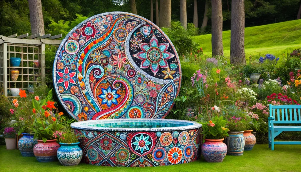 06 - Creative Ideas Make Mosaic Magic Outdoors Here
