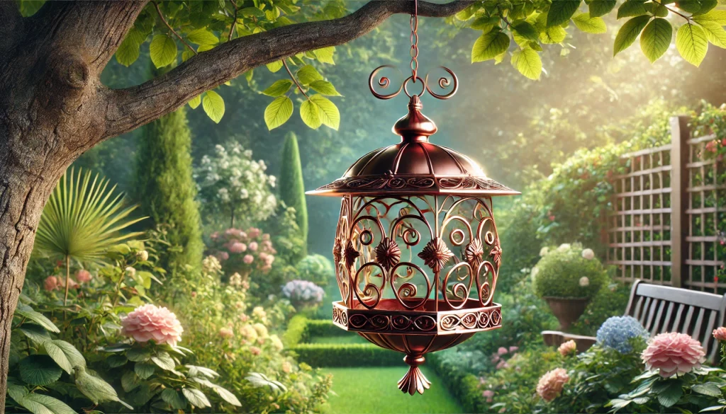 Garden With Decorative Hanging Ideas - 02