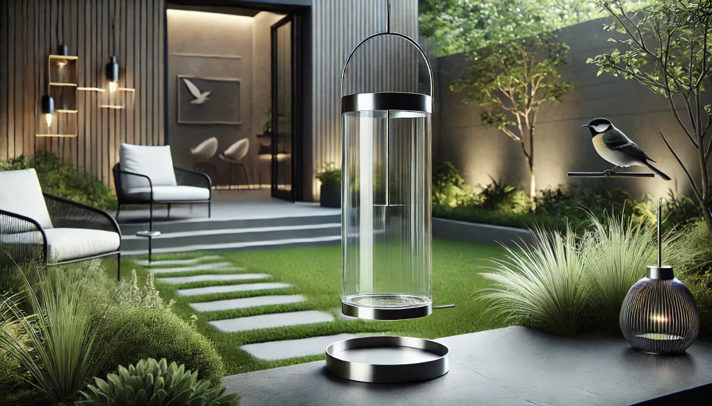 Garden With Glass And Metal - 06