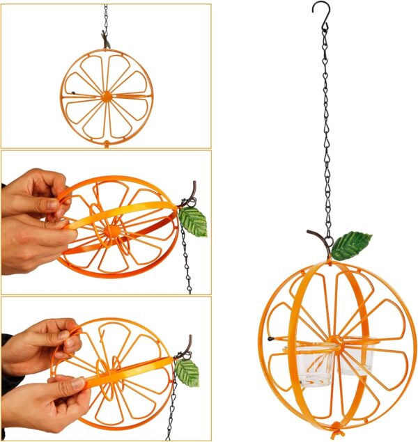 Oriole Bird Feeder Hanging Jelly Design 1