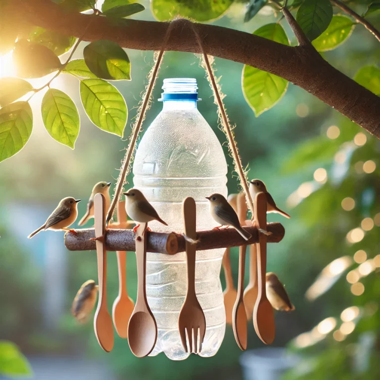 Recycled Crafting At Its Finest With Elegant Bird Feeder Ideas - 01