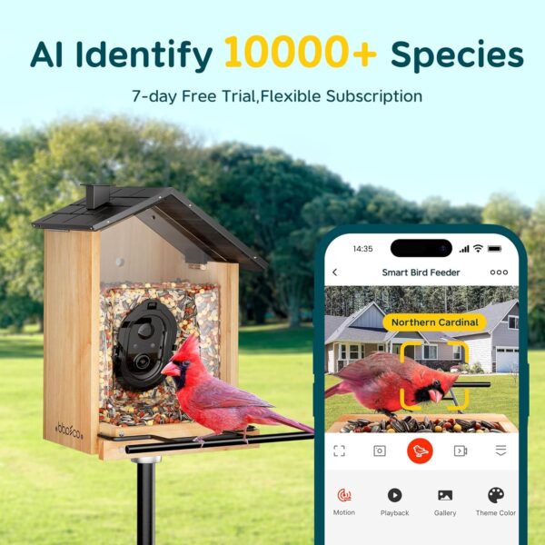 Smart Bird Feeder Integrated Camera System 2