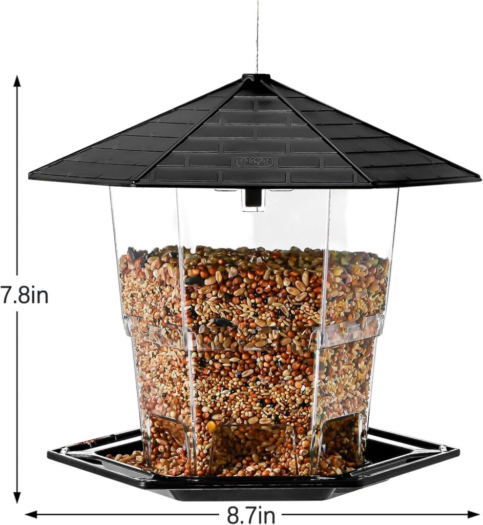 Sturdy Bird Feeder Plastic Squirrel Proof Design 3