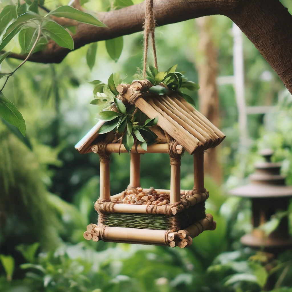 Yard With Natural Bird Feeder Ideas Bring Nature Design - 03
